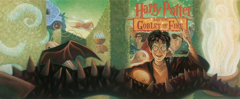 harry potter and the goblet of fire book cover full