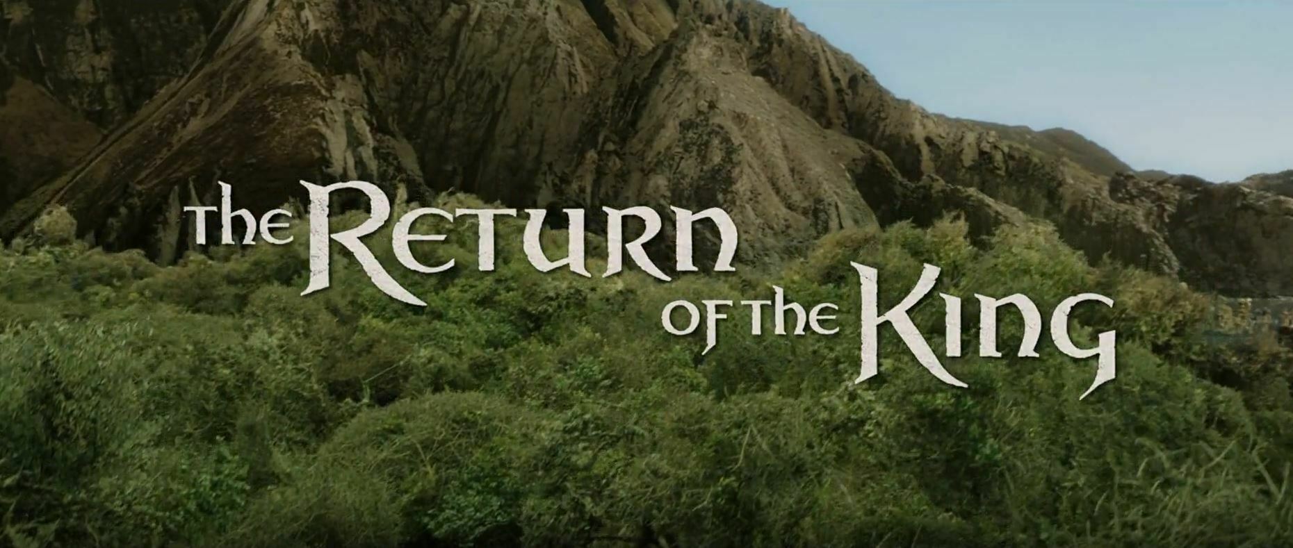 the lord of the rings return of the king
