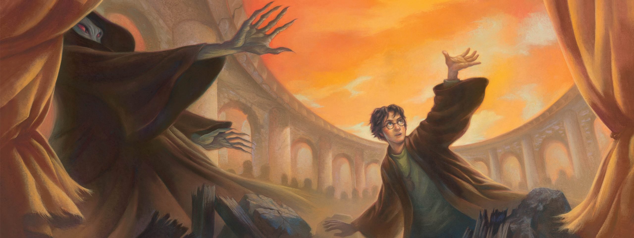 Harry Potter and the Deathly Hallows US Cover