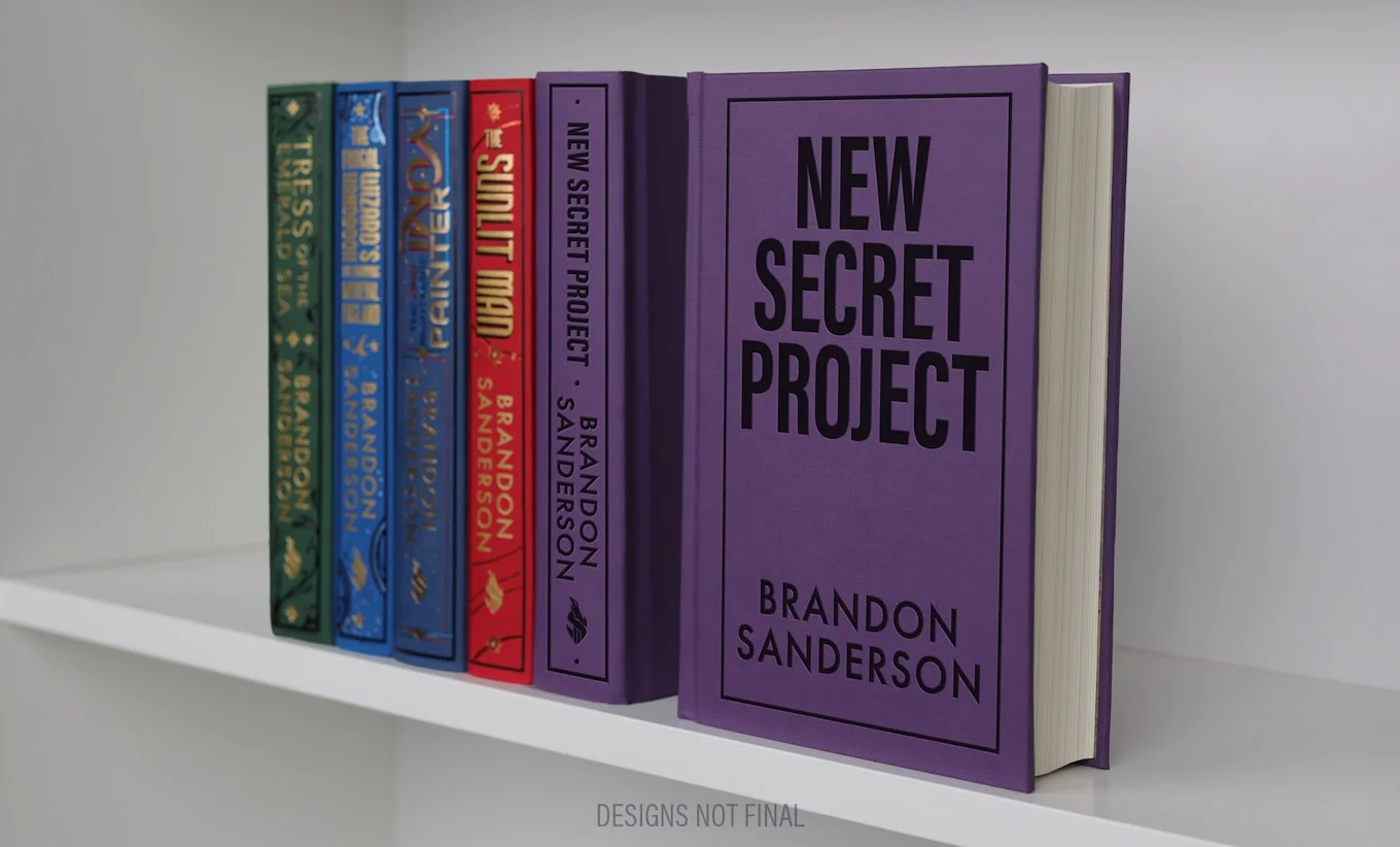 Brandon Sanderson Has Revealed the Title of Secret Project #5