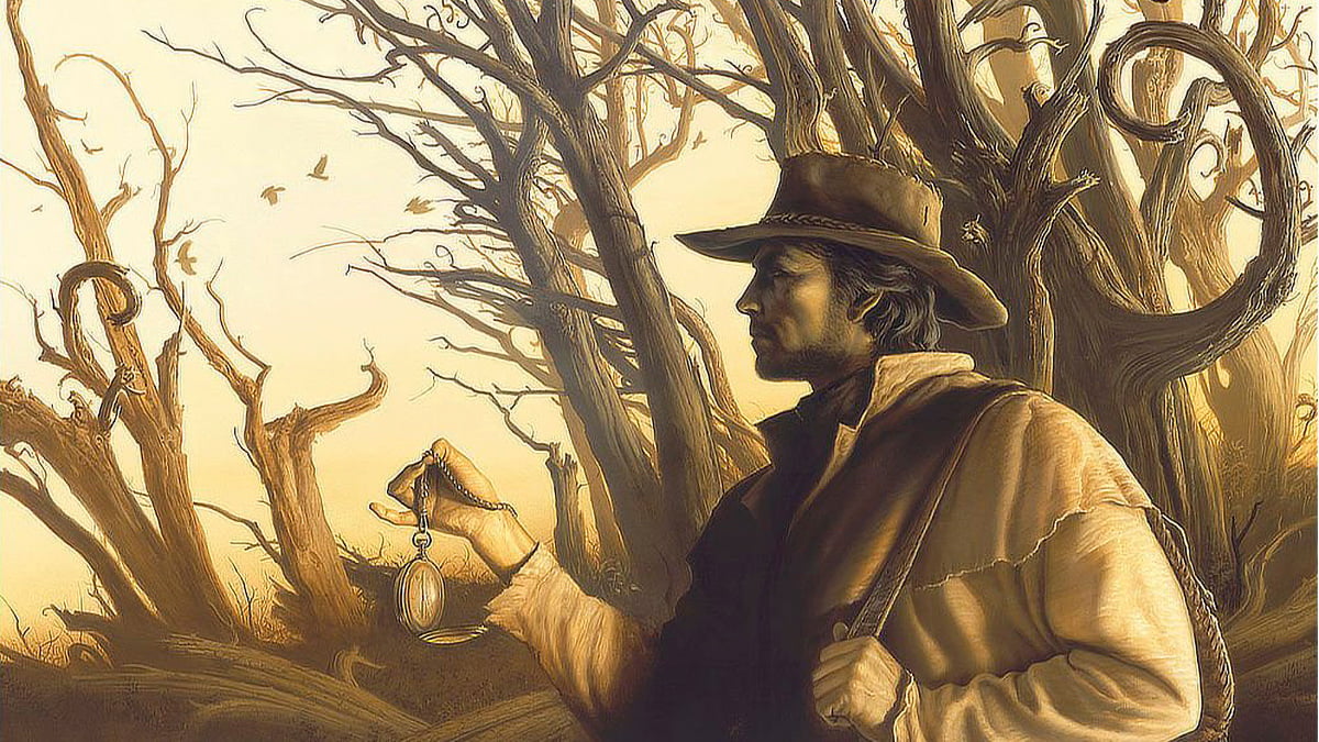 featured image gunslinger sepia print michael whelan art