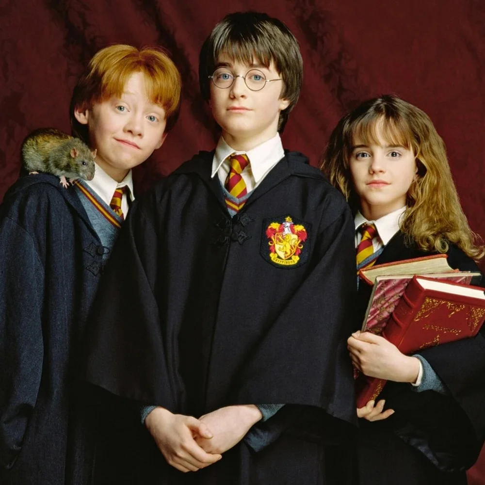 harry potter movie trio