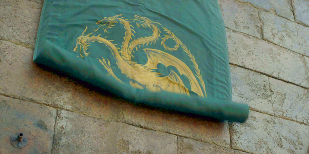 house of the dragons green banner final