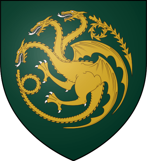 house of the dragons the greens banner