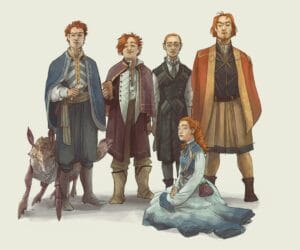 1024px davar siblings by marie seeberger cosmere stormlight