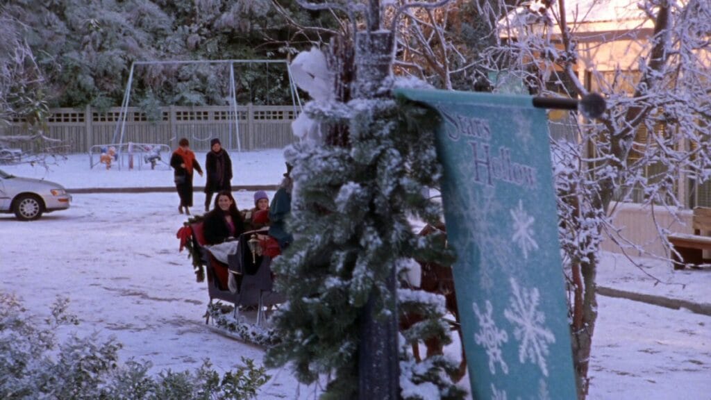 christmas tv specials gilmore girls sleigh ride