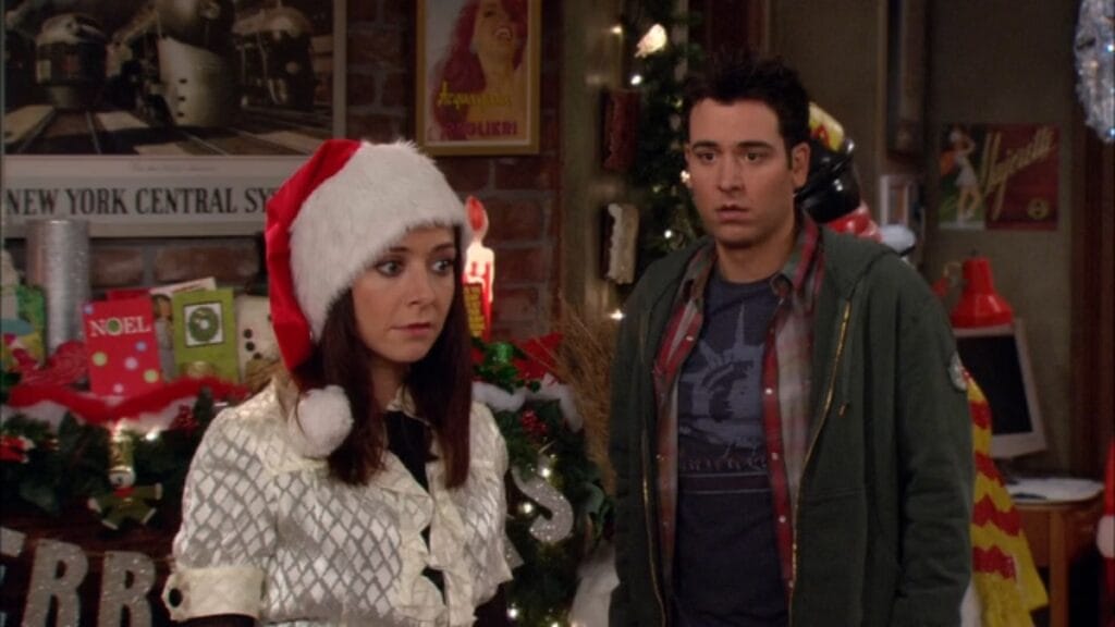 christmas tv specials how i met your mother lily ted