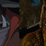 An image of a goblin from Rankin-Bass' The Hobbit (1977) and an orc from Peter Jackson's Lord of the Rings: The Fellowship of the Ring.