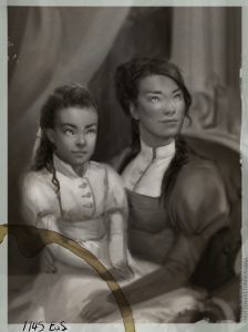 young jasnah and navani by audrey hotte stormlight archive